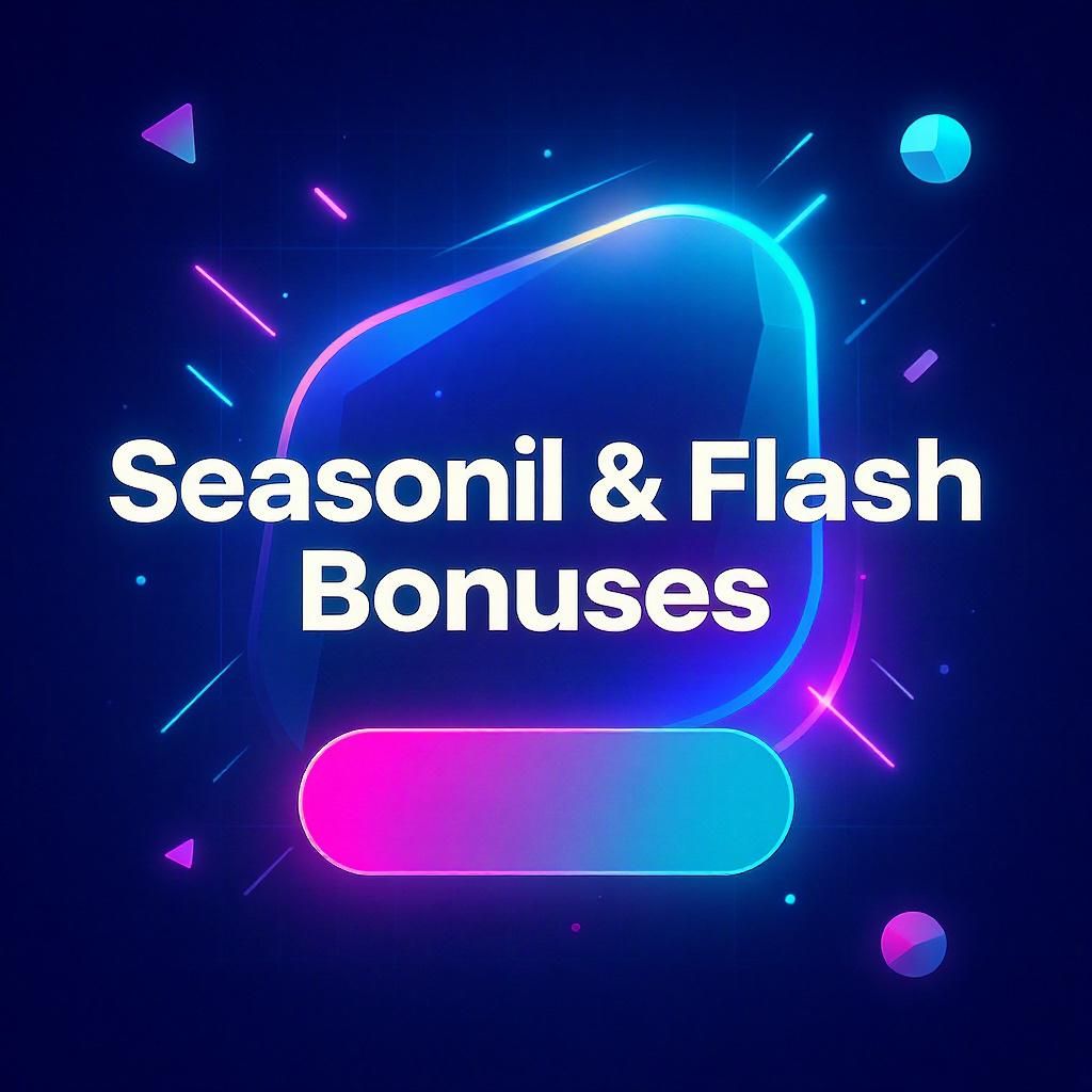 Seasonal & Flash Bonuses